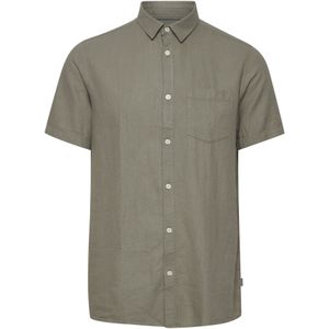 !Solid Overhemd 'Allan'  olijfgroen