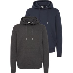 !Solid Sweatshirt 'Colinoreg'  blauw / grijs