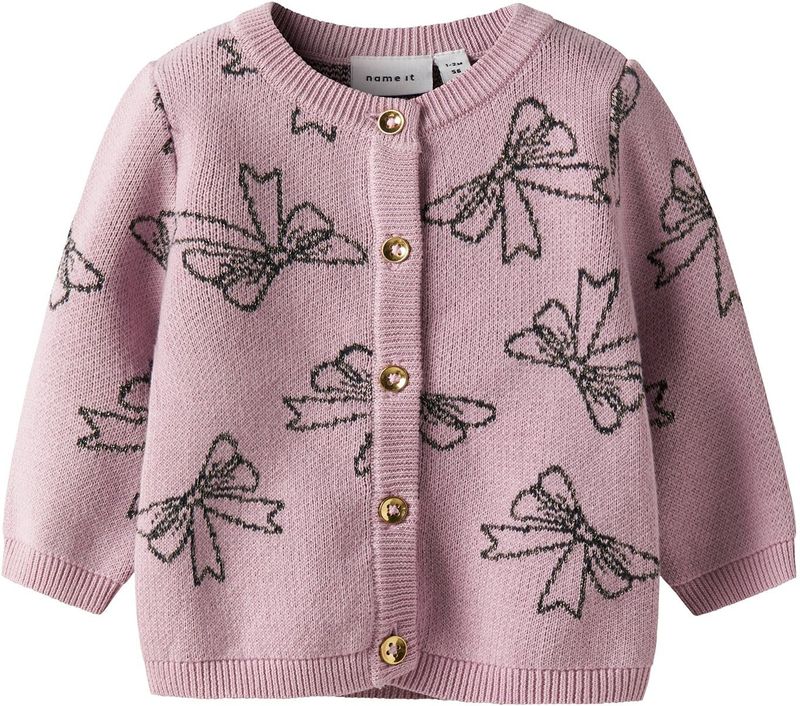 Gebreide Cardigan - Strik - Met Glitter Detail - Lange Mouwen