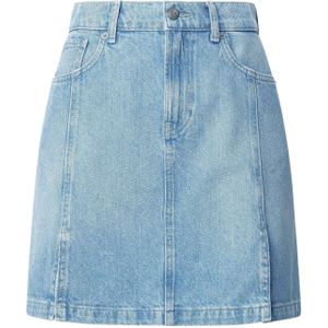 Pepe Jeansvoor vrouwen. PL901208 Korte rok in niet-elastische denimstof blauw (L), Casual, Katoen, Duurzaam