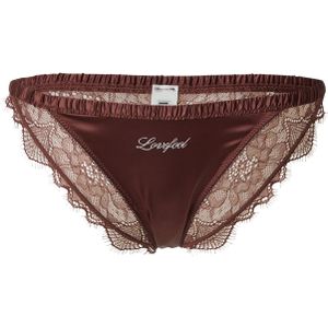 LOVE Stories Slip 'Wild Rose'  chocoladebruin