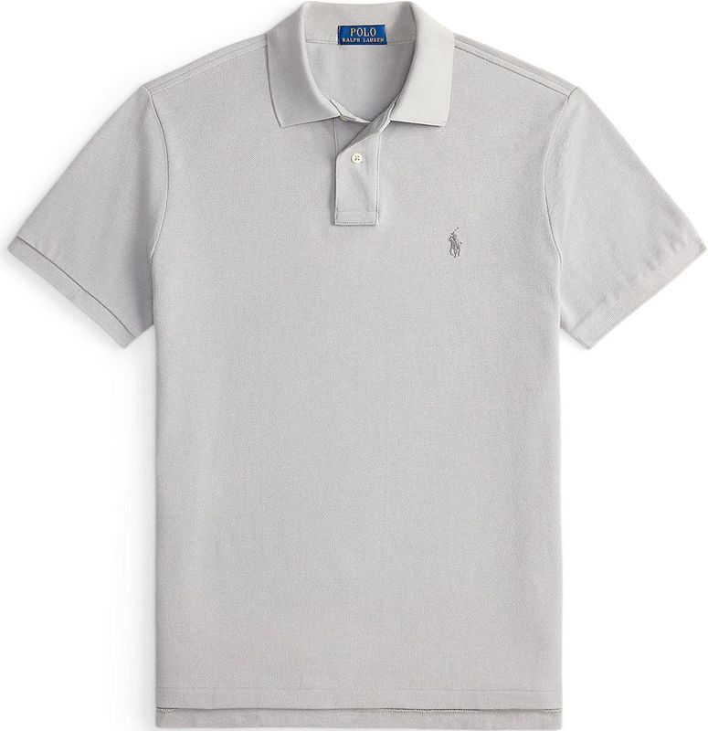 Shirt - Mélange - Katoen - Kwartmouw - Slanke Pasvorm