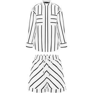 Imily Bela Korte pyjama  zwart / wit