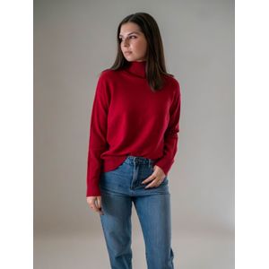 WEARABLE STORIES Trui 'Riske'  bourgogne