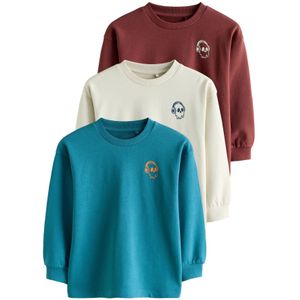 Next Sweatshirt  blauw / rood / wit