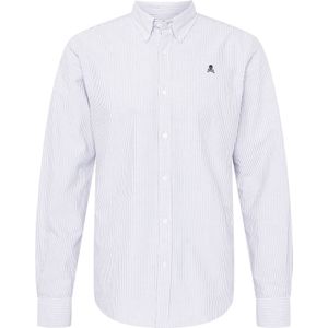 Scalpers Overhemd  navy / wit