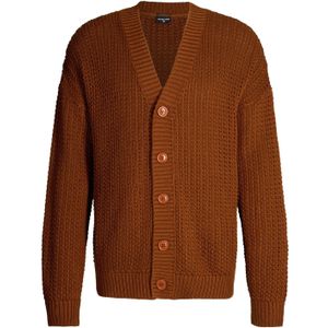 Strellson - CRUZ - Gebreid Jack - Comfort Fit - Effen - Zuiver Katoen