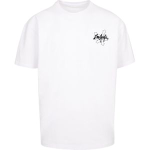 ZOO YORK Shirt 'City Tags'  zwart / wit