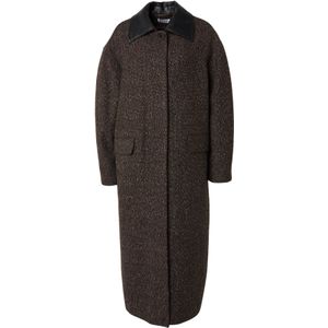 EDITED Tussenmantel 'Leah'  bruin / zwart / wit