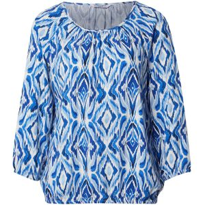 ZABAIONE Blouse 'An44dorra'  blauw / lichtblauw / wit