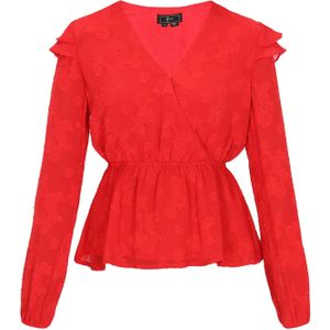 faina Blouse  rood