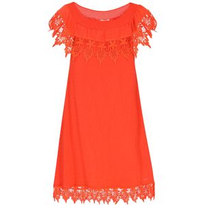 IZIA Jurk 'Boho'  oranje