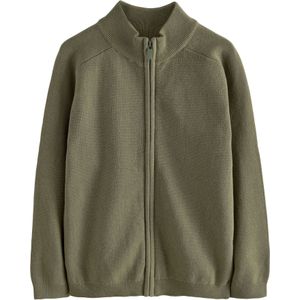 Next Gebreid vest  kaki