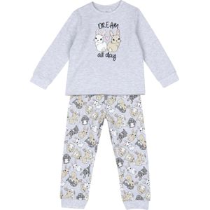 Chicco Nachtkledij  lichtgrijs / rosé / zwart / wit