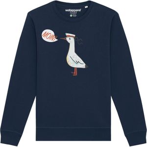 Watapparel Sweatshirt  navy / gemengde kleuren