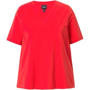 Ulla Popken Shirt  neonrood