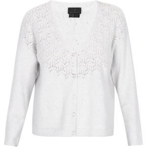 DreiMaster Klassik Gebreid vest  grijs