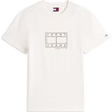 Tommy Jeans Shirt  zwart / natuurwit