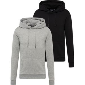 Only & Sons Sweatshirt 'CERES'  grijs gemêleerd / zwart