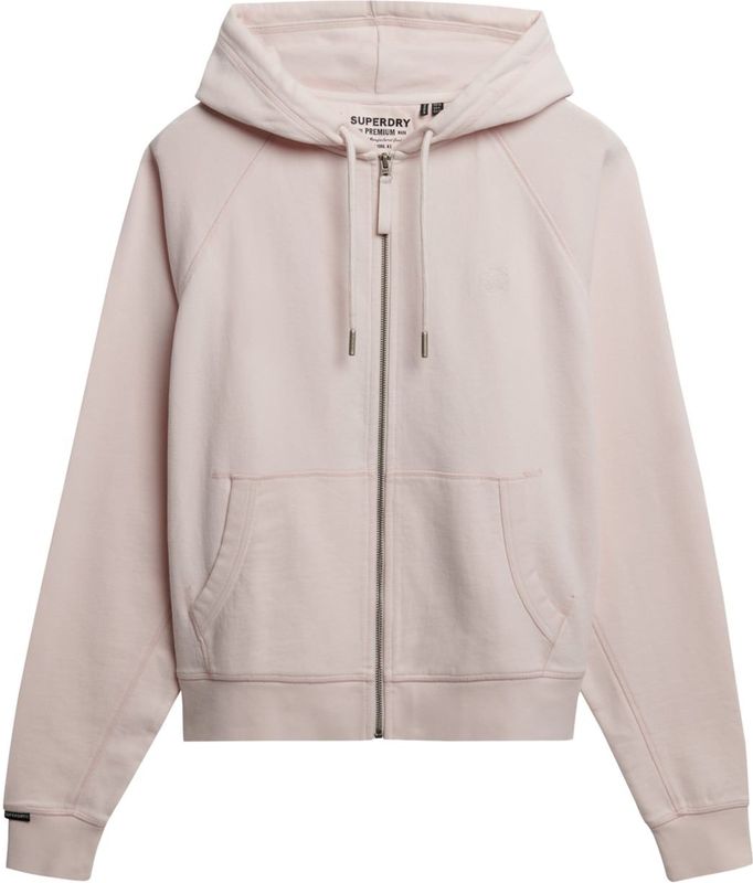 Superdry Sweatvest  lichtroze