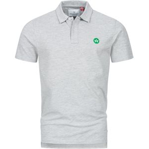 Kronstadt Shirt 'Imber'  lichtgrijs / groen / wit