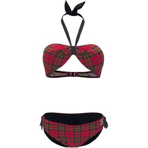 BECO the world of aquasports Bikini  donkerrood / zwart
