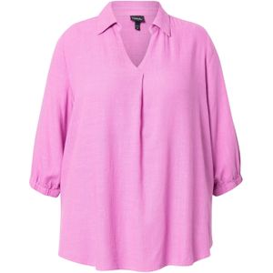 Ulla Popken Tuniek  donkerroze