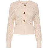 JDY - Jdyamanda - Vest - Gebreid - O-hals - Lange Mouwen