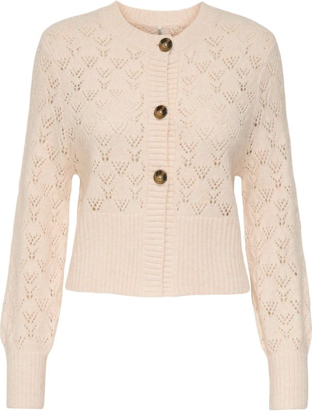 JDY - Jdyamanda - Vest - Gebreid - O-hals - Lange Mouwen