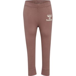Hummel - Leggings - Roestbruin / Offwhite - Slimfit