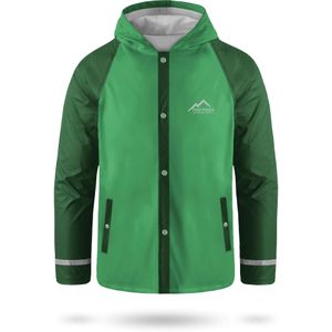 normani Outdoorjas 'Teelin'  groen / wit