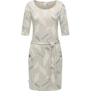 Ragwear Jurk  beige / crème / lichtblauw / jade groen