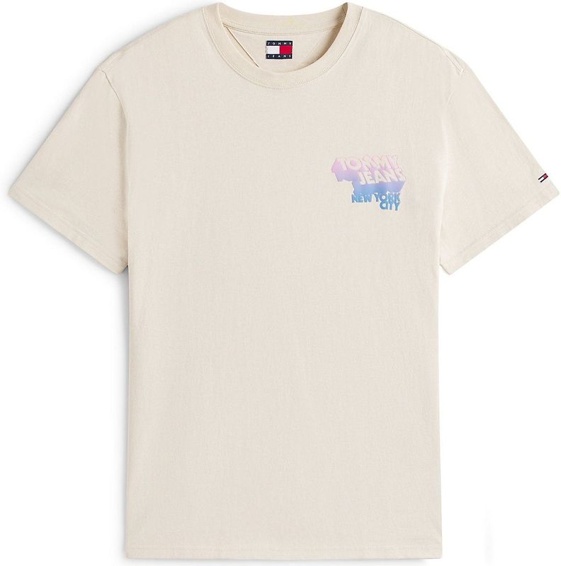 Tommy Jeans - T-shirt - Regular Fit - Effen - Puur Katoen