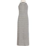 Tommy Hilfiger - Gebreide Jurk - Streepmotief - Maxi-jurk - Katoenmix