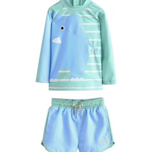 Next Set 'Rash'  blauw / groen / wit