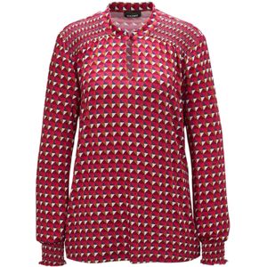 Goldner Blouse  ecru / riet / bordeaux / robijnrood