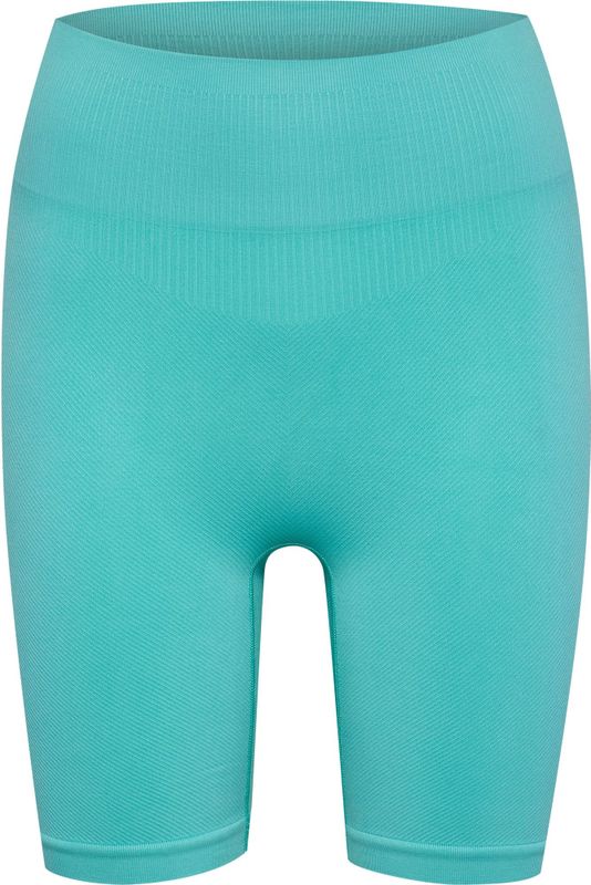 Hummel - Alive Seamless High Waist Shorts - Zwart - Rekbare Stof