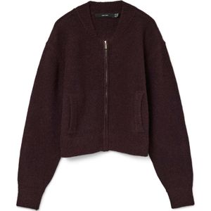 Vmhanna - Gebreid Vest - O-hals - Lange Mouwen - Regular Fit