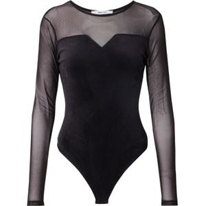 ABOUT YOU Shirt body 'Jula'  zwart