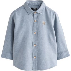 Next - Overhemd - Lichtblauw - Regular Fit - Lange Mouw