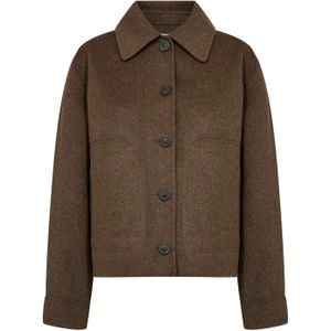 Levete Room Tussenjas 'Owa'  donkerbruin