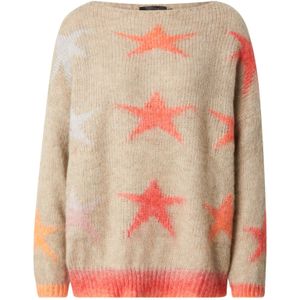 miss goodlife Trui  sand / lichtoranje