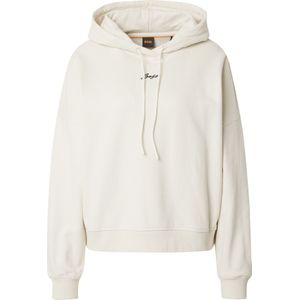 Open White - Sweater - Met Capuchon - Logoborduursel - Lange Mouwen