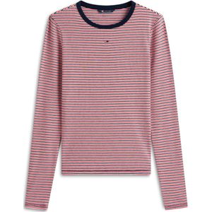 Tommy Jeans Shirt 'Essential'  navy / rood / wit