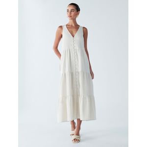 BWLDR Jurk 'Polly'  ivoor