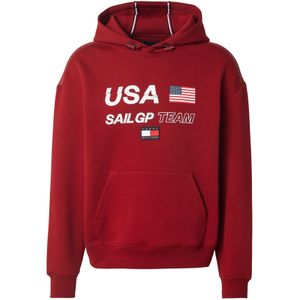 TOMMY HILFIGER Sweatshirt 'SAIL'  navy / rood / wit