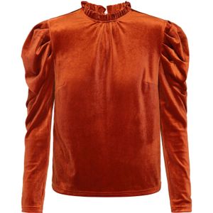 NAEMI Shirt  kastanjebruin