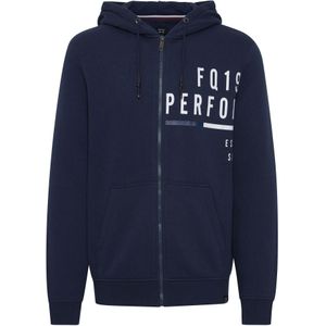 FQ1924 Sweatvest  navy / wit