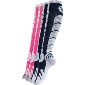 Stark Soul Sportsokken  grijs gemêleerd / pink / zwart