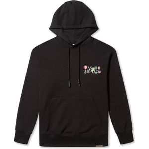 Pas De Monaco Sweatshirt 'FLORALE'  groen / oranje / zwart